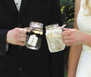 Bride and Groom Drink Glass Covers - The Country Christmas Loft