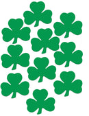 Printed Shamrock Cutout - 5 Inch - 10 Pack