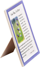 Easel-back Print with Magnet - Foy you, Sister - The Country Christmas Loft