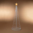 6 Foot Color Changing Indoor/Outdoor Pole Tree - The Country Christmas Loft
