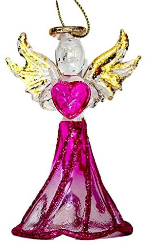 Crystal Birthstone Angel Ornament - June - The Country Christmas Loft