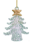 Spunglass Ornament - Gold Christmas Tree - Christmas >> Ornaments - by Kurt Adler - view 2