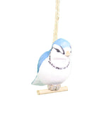 Blue Jay 3D Wooden Ornament - The Country Christmas Loft