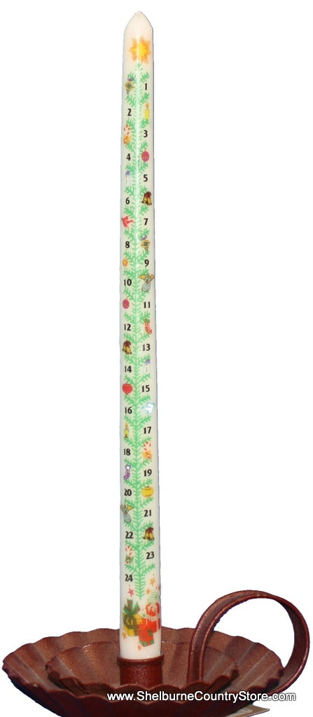 15 inch Advent Candle - The Country Christmas Loft