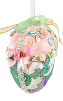 Flower Royal Court Egg - - The Country Christmas Loft
