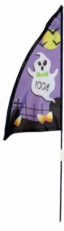 Mission Gallery Halloween Banner Flag - Boo Ghost