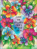 Birthday Card - Brilliant Colors of Your Spirit - The Country Christmas Loft