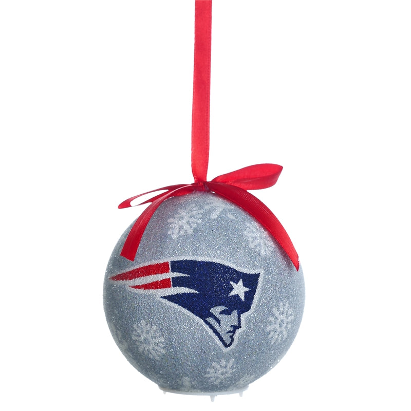 New England Patriots LED Ornament Red - The Country Christmas Loft