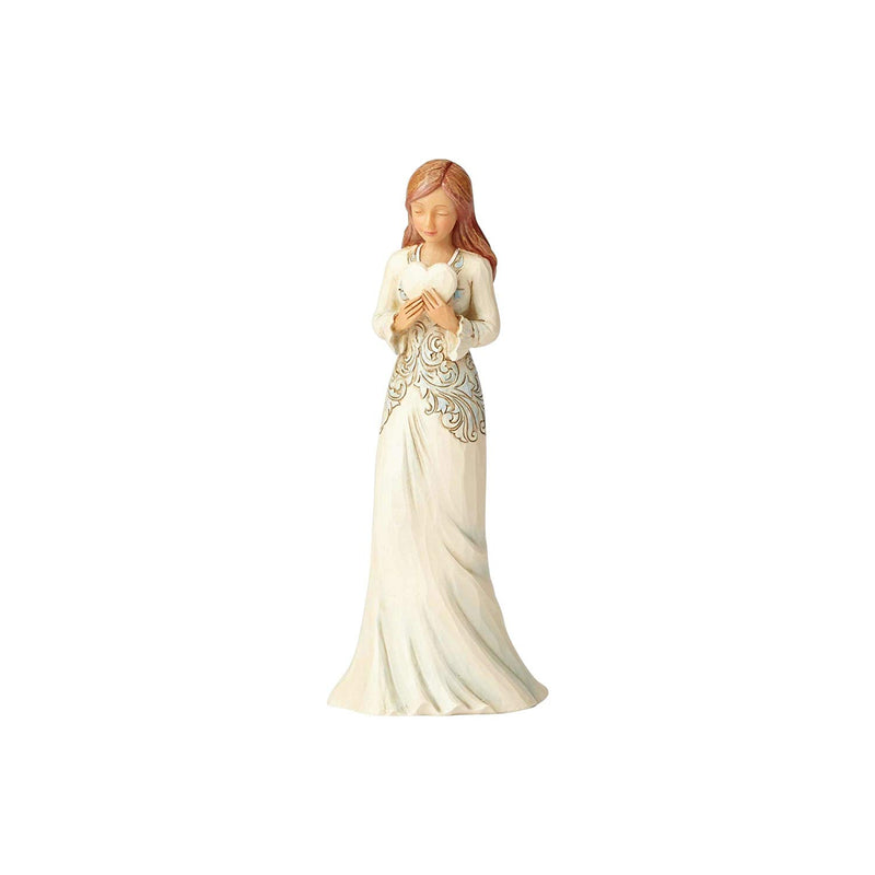 Girl Figurine - Forever in My Heart - The Country Christmas Loft