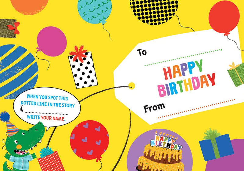 Happy Birthday: Personalized Fill-in-the-Blank Book