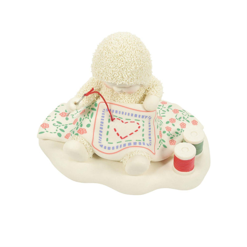 Embroidered In Love - Snowbabies Figurine