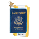 Passport Ornament - The Country Christmas Loft