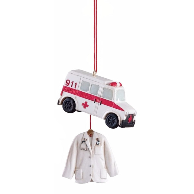 Profession Dangle Ornament - Rescue - The Country Christmas Loft