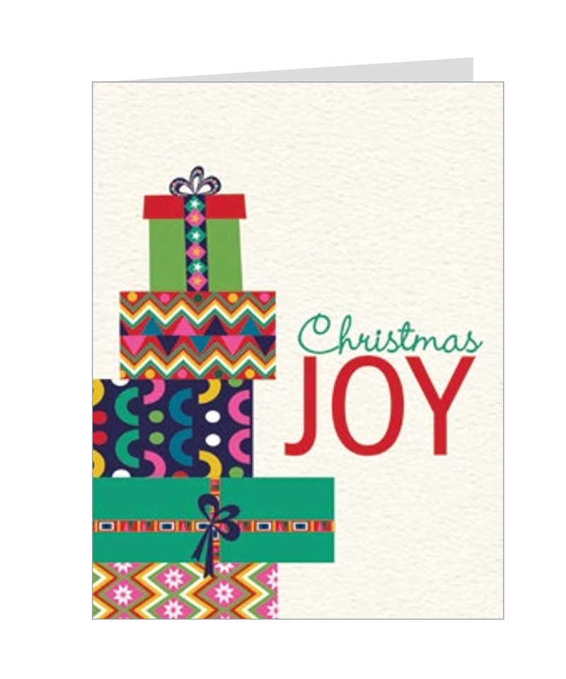 Petite 20 Piece Boxed Cards - Colorful Presents - The Country Christmas Loft