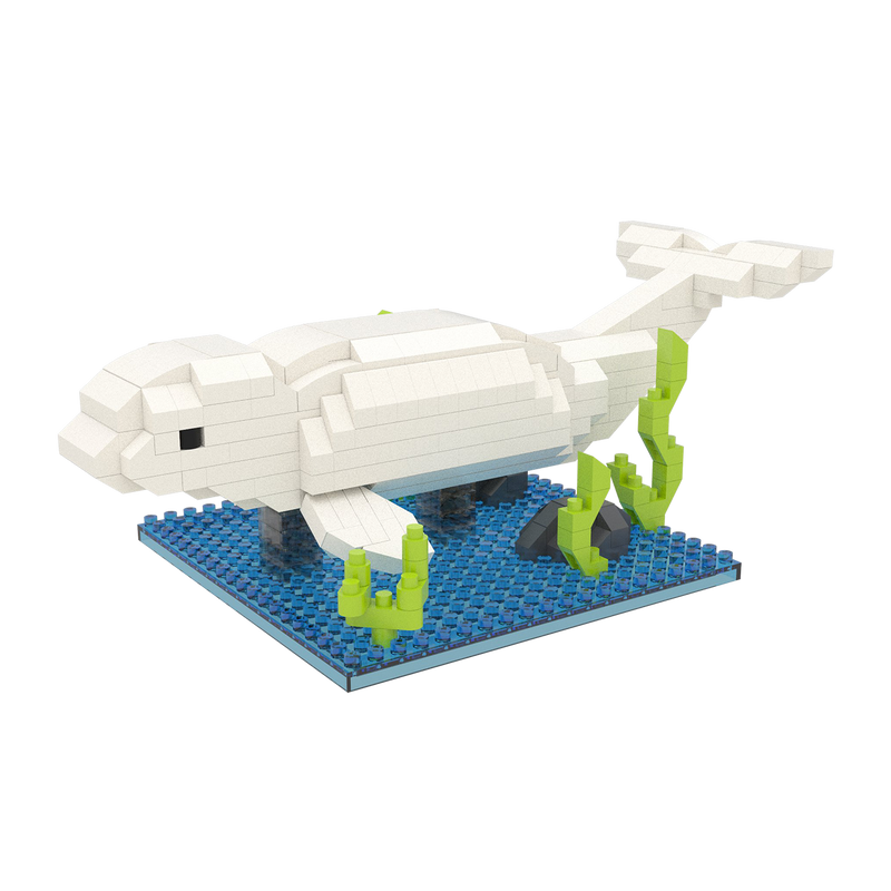 Mini Building Blocks - Beluga Whale