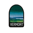 Vinyl Landmark Sticker - Vermont Night - The Country Christmas Loft