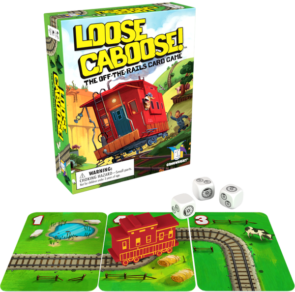 Loose Caboose! Off The Rails Card Game - The Country Christmas Loft