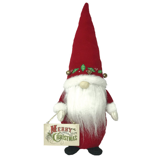 Merry Christmas Gnome 15 inch - The Country Christmas Loft