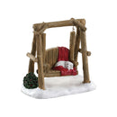 Rustic Log Swing - The Country Christmas Loft