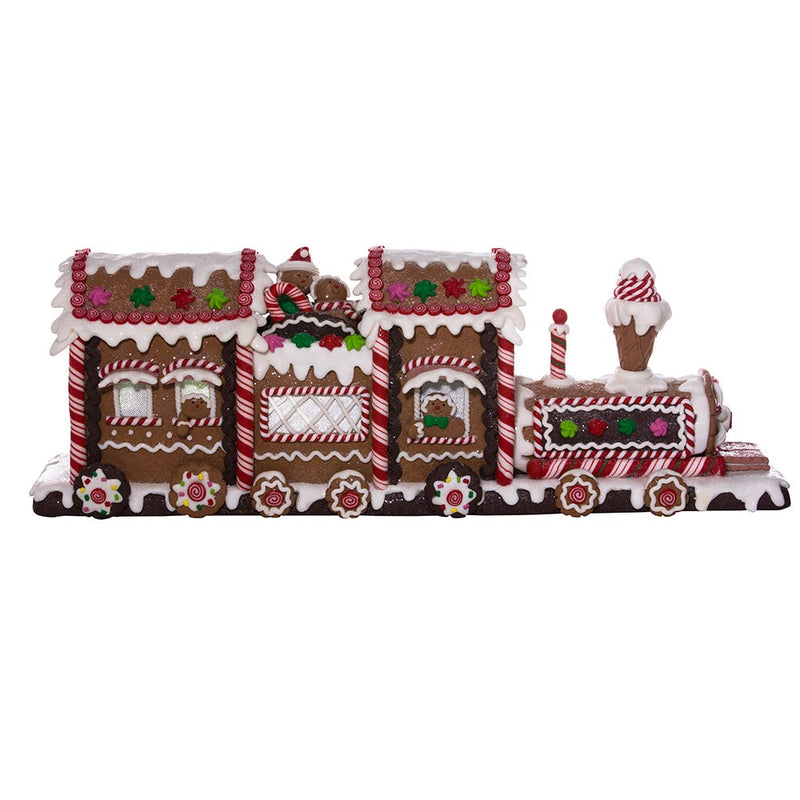 B/O Gingerbread LED Train - The Country Christmas Loft