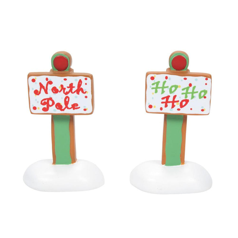 Gingerbread Christmas Signs - Set of 2 - The Country Christmas Loft