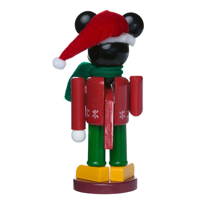 Disney Mickey Mouse With Present Nutcracker - The Country Christmas Loft