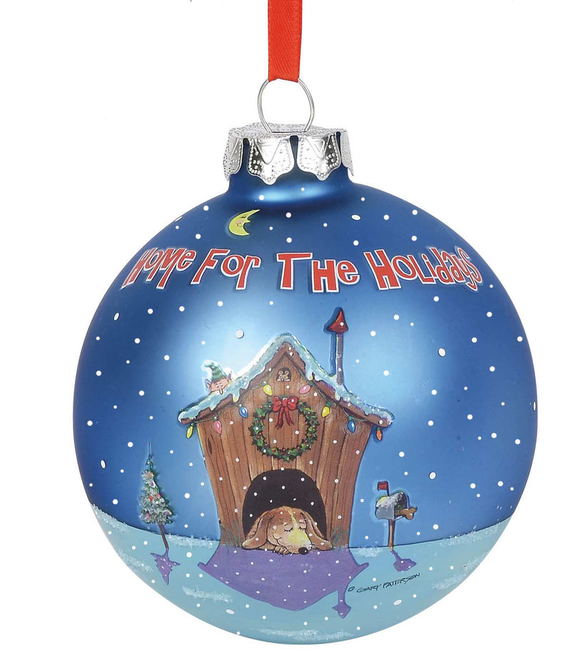 Home for the Holidays Dog Ornament - The Country Christmas Loft