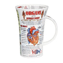 Dunoon Glencoe Organs Of Human Body Mug - The Country Christmas Loft