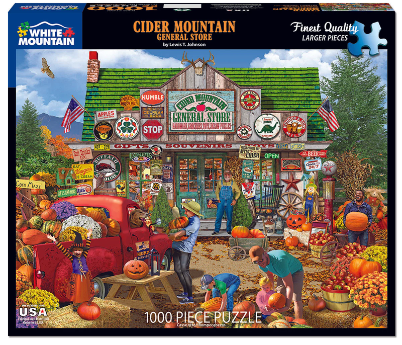 Cider Mountain General Store - 1000 Piece Jigsaw Puzzle - The Country Christmas Loft