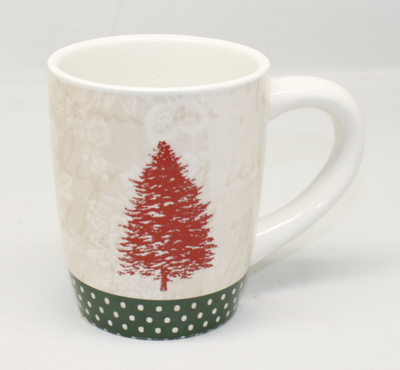 Rustic Christmas Mug - Red - The Country Christmas Loft