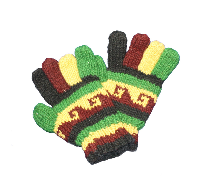 Fleece Lined Wool Glove - Style 11 - The Country Christmas Loft