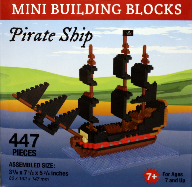 Mini Building Blocks - Pirate Ship - The Country Christmas Loft