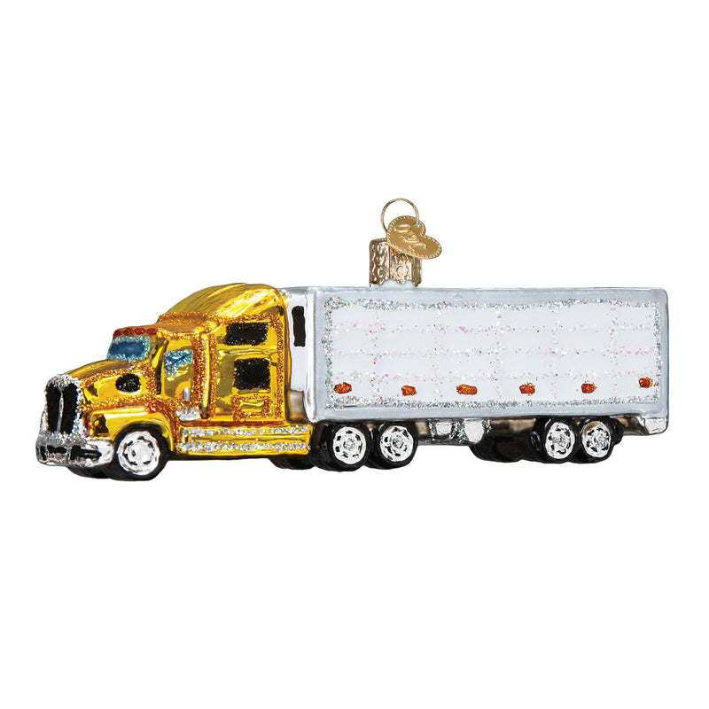 Old World Christmas Semi Truck - The Country Christmas Loft