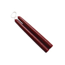 Mole Hollow Taper Pair (Burgundy Red) - - The Country Christmas Loft