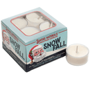 Snowfall Tealight Candles - Box of 12 - The Country Christmas Loft