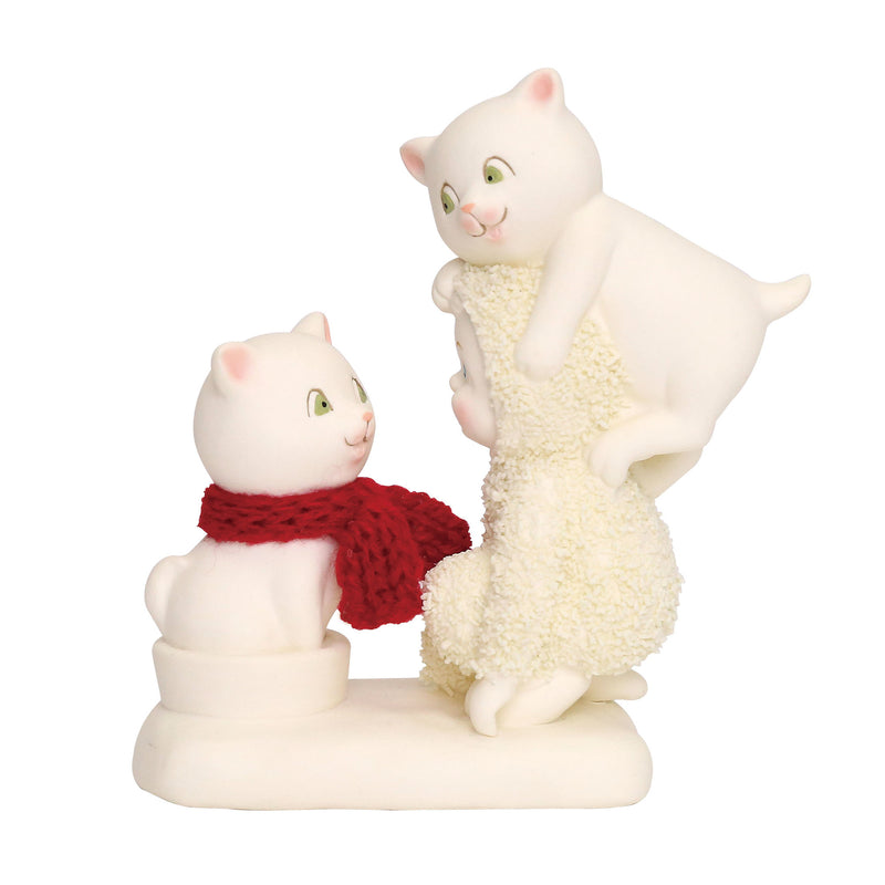 The Trouble with Cats Figurine - The Country Christmas Loft