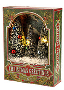 Un-lit 8 Inch Shadow Box - The Country Christmas Loft