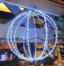 Lighted LED Sphere - 12 Inch - Cool White - The Country Christmas Loft