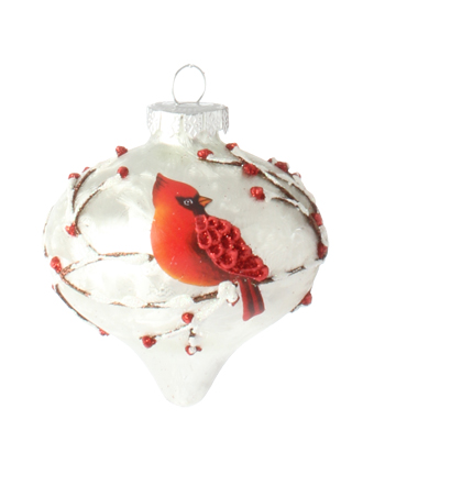 Cardinal Ornament - Bauble