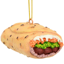 Burrito Wrapped in Tin Foil Food Christmas Ornament - The Country Christmas Loft
