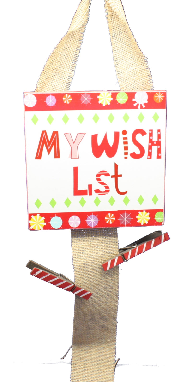 My Wish List Wall Decor - The Country Christmas Loft