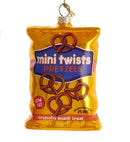 Snack Bag Glass Ornament -