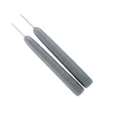 Mole Hollow Taper Pair (Slate Grey) - - Home & Living >> Candles >> Taper - view 2