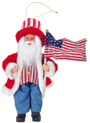 Uncle Sam Santa - 9 Inch - The Country Christmas Loft