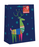 Whimsical Giftbag -Radical Reindeer - Large - The Country Christmas Loft
