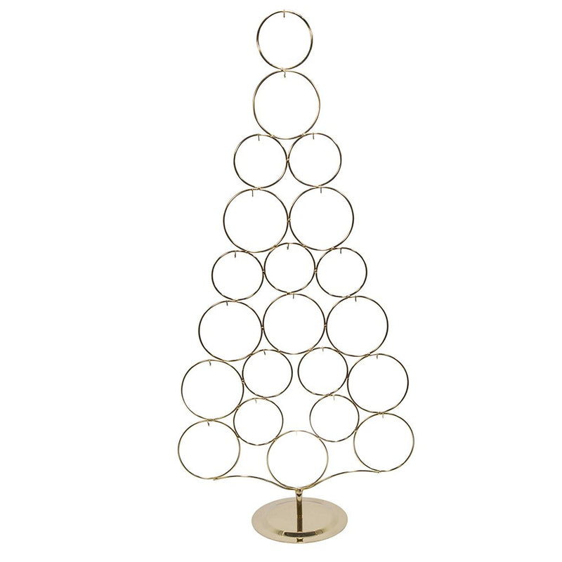 Gold Metal Tree Oranment Rack - The Country Christmas Loft