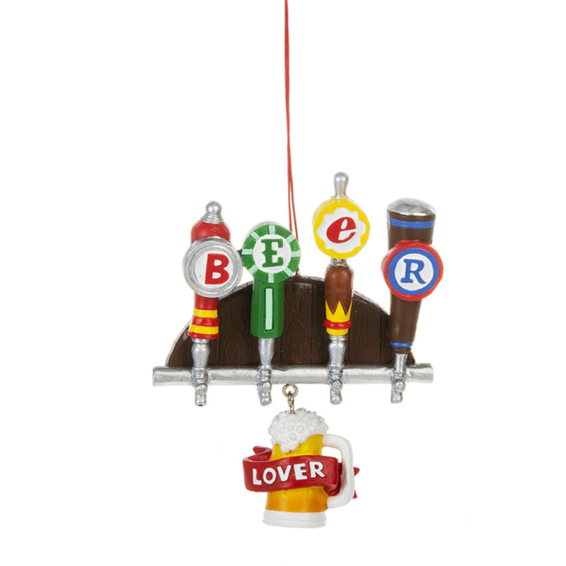 Beer Lover Tap Beer Ornament - The Country Christmas Loft