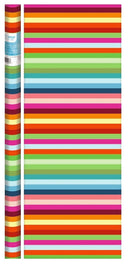 Rainbow Stripe Gift Wrap - The Country Christmas Loft