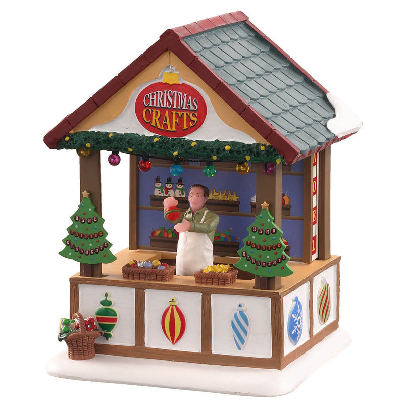 Christmas Market Booth - Hand Crafted Ornaments - The Country Christmas Loft