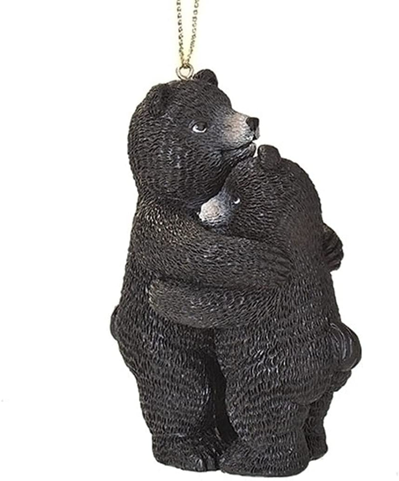 Bear Hug Ornament - 3.5 Inch - The Country Christmas Loft